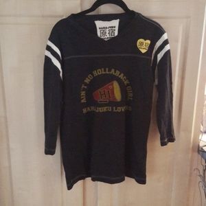 HARAJUKU LOVERS HENLEY MEDIUM